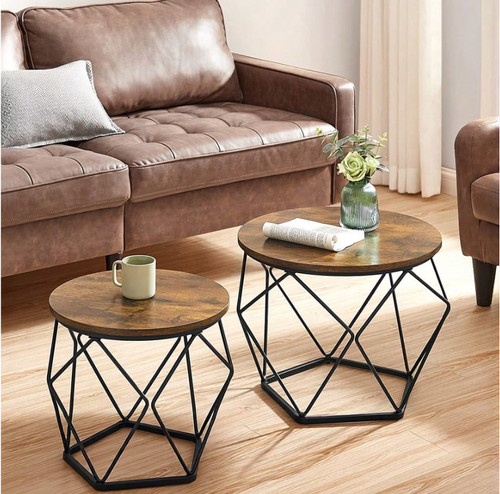 Set round nesting coffee - set,