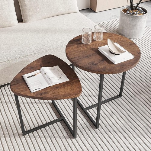 Nesting coffee table - coffee, 2pc